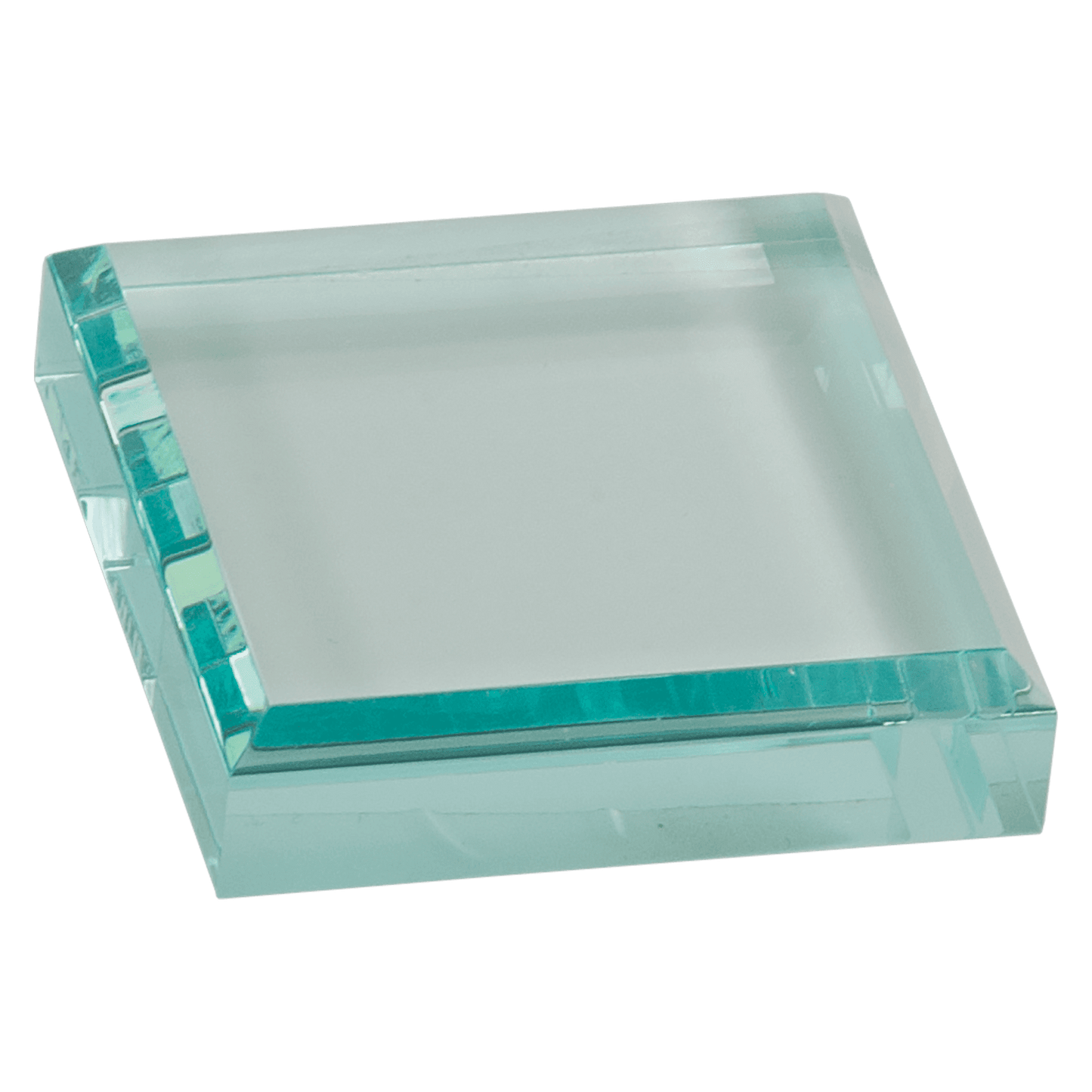 Jade 3" x 3" Acrylic Paperweight