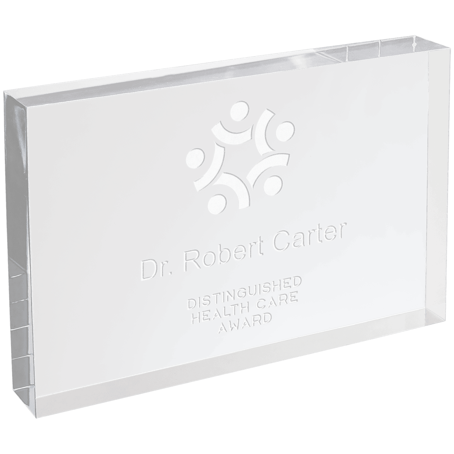 5" X 7" Clear Rectangle Square Cut Acrylic