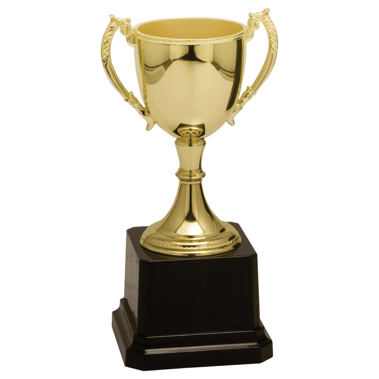 Gold 6 3/4" Completed Zinc Cup Trophy