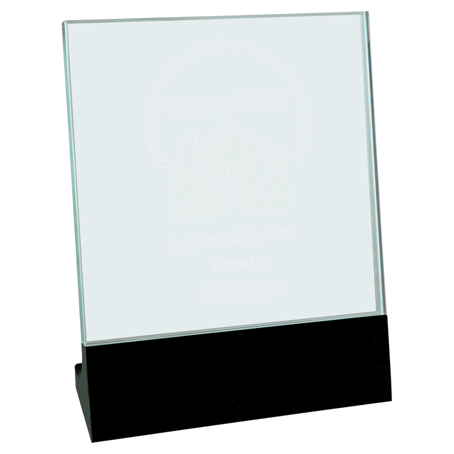 6" x 7" Glass Stand Up