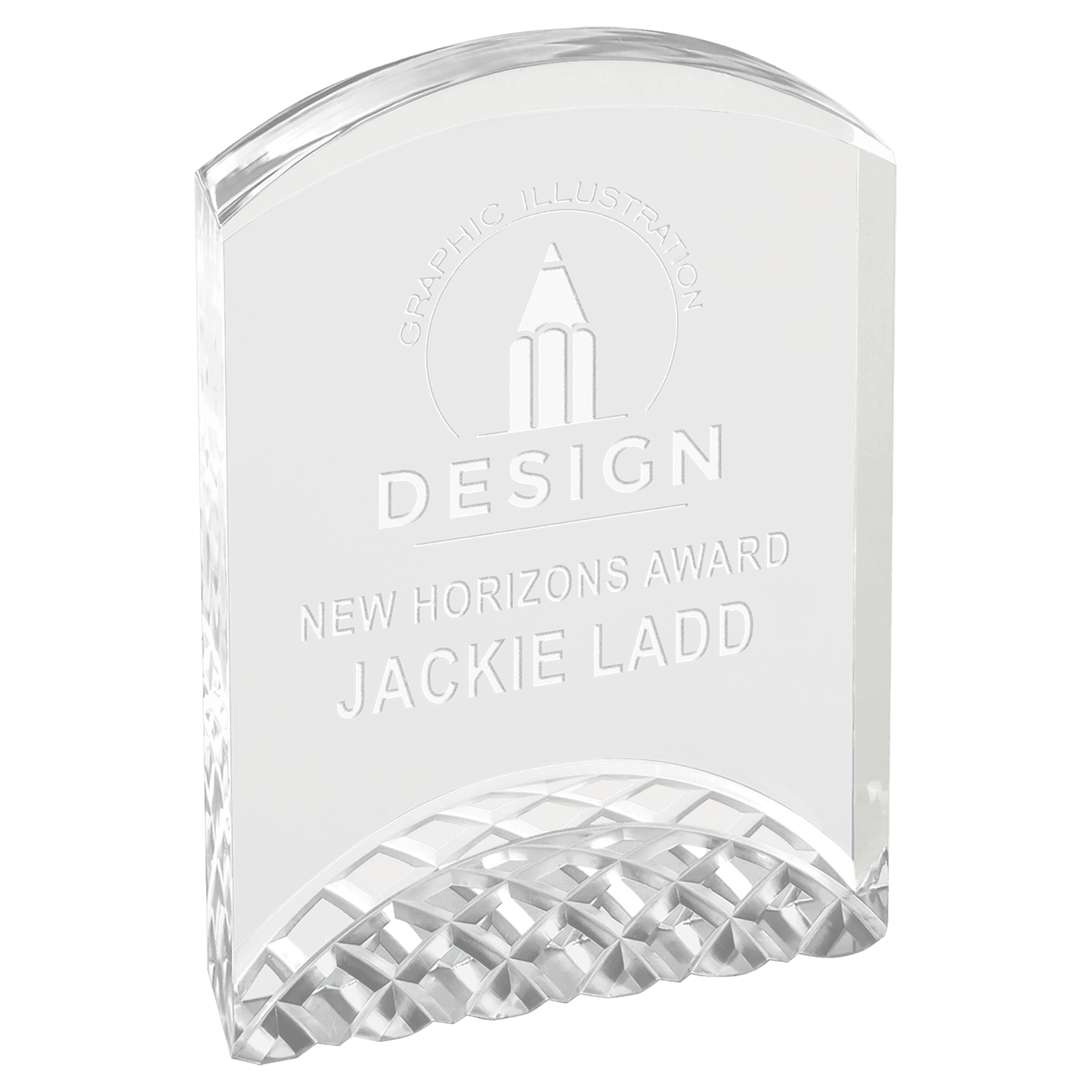 Silver 5" Horizon Acrylic