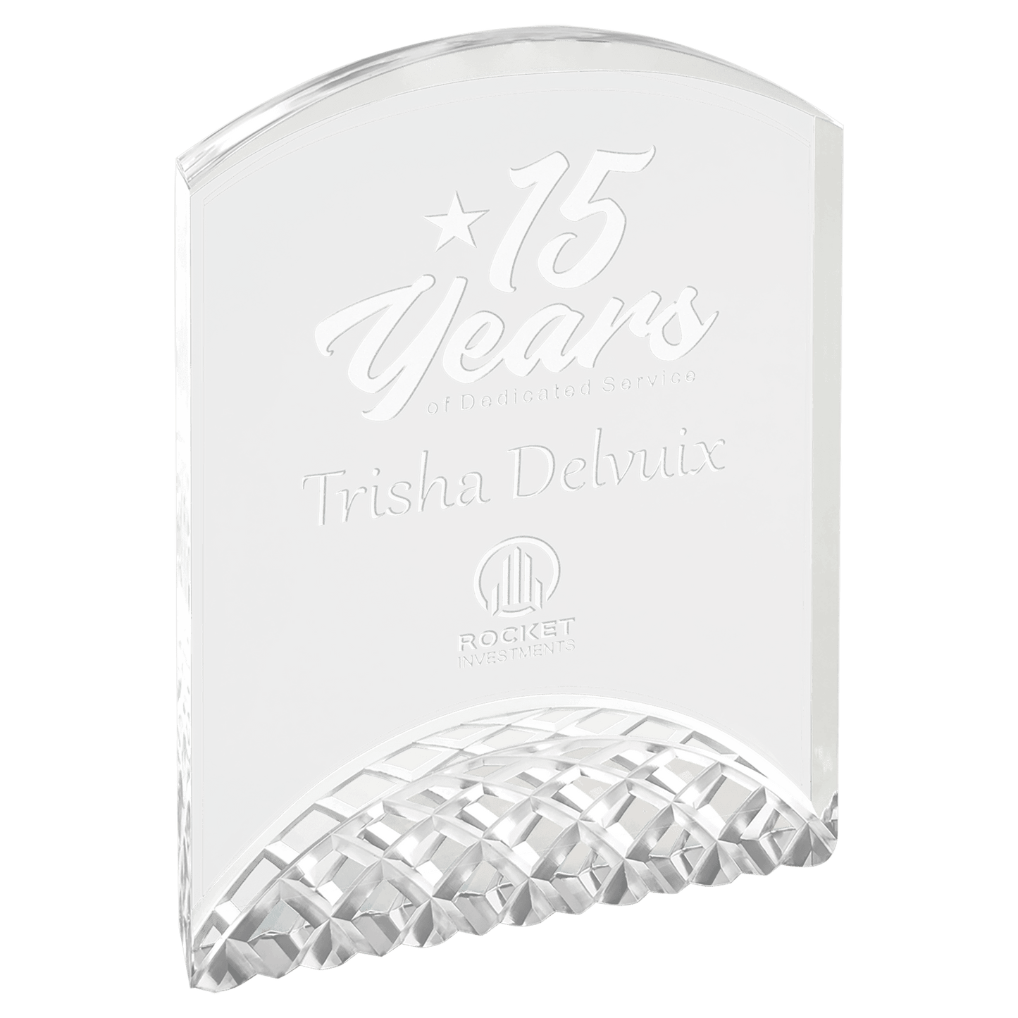 Silver 7" Horizon Acrylic