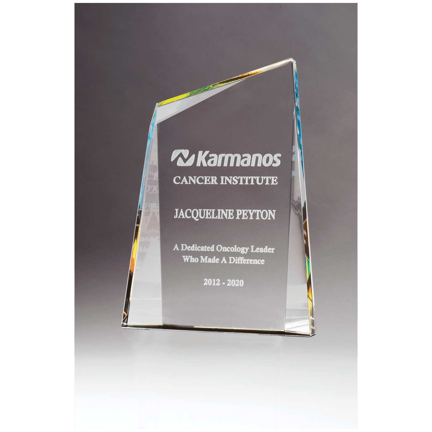 5 7/8" x 8" Zenith Series Crystal with Prism-Effect