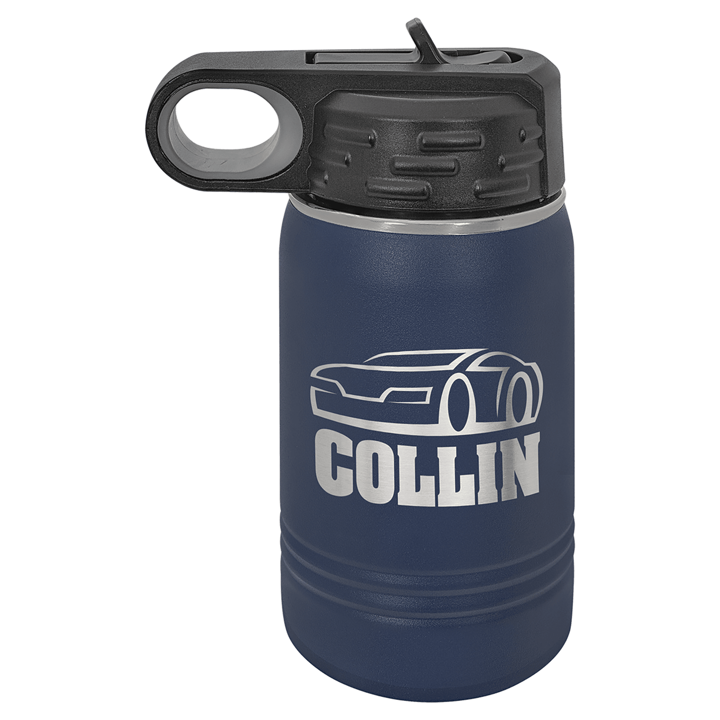 Navy Blue Polar Camel 12 oz. Water Bottle