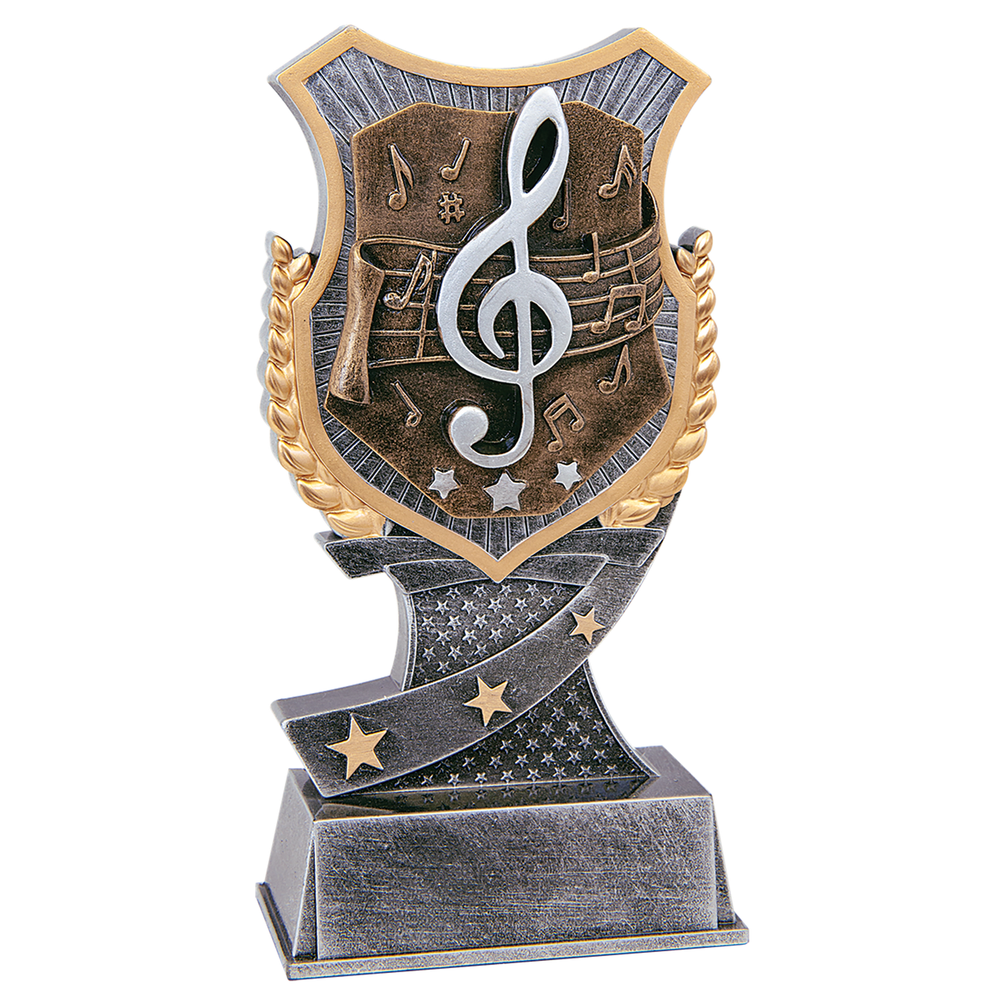 6" Music Shield Award