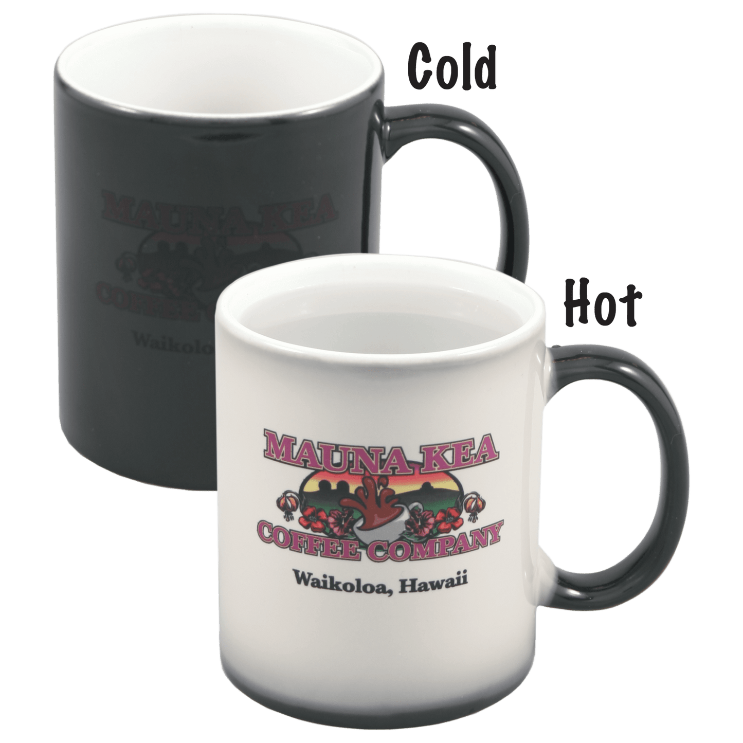 11 oz. Black/White Color Changing Sublimatable Ceramic Mug