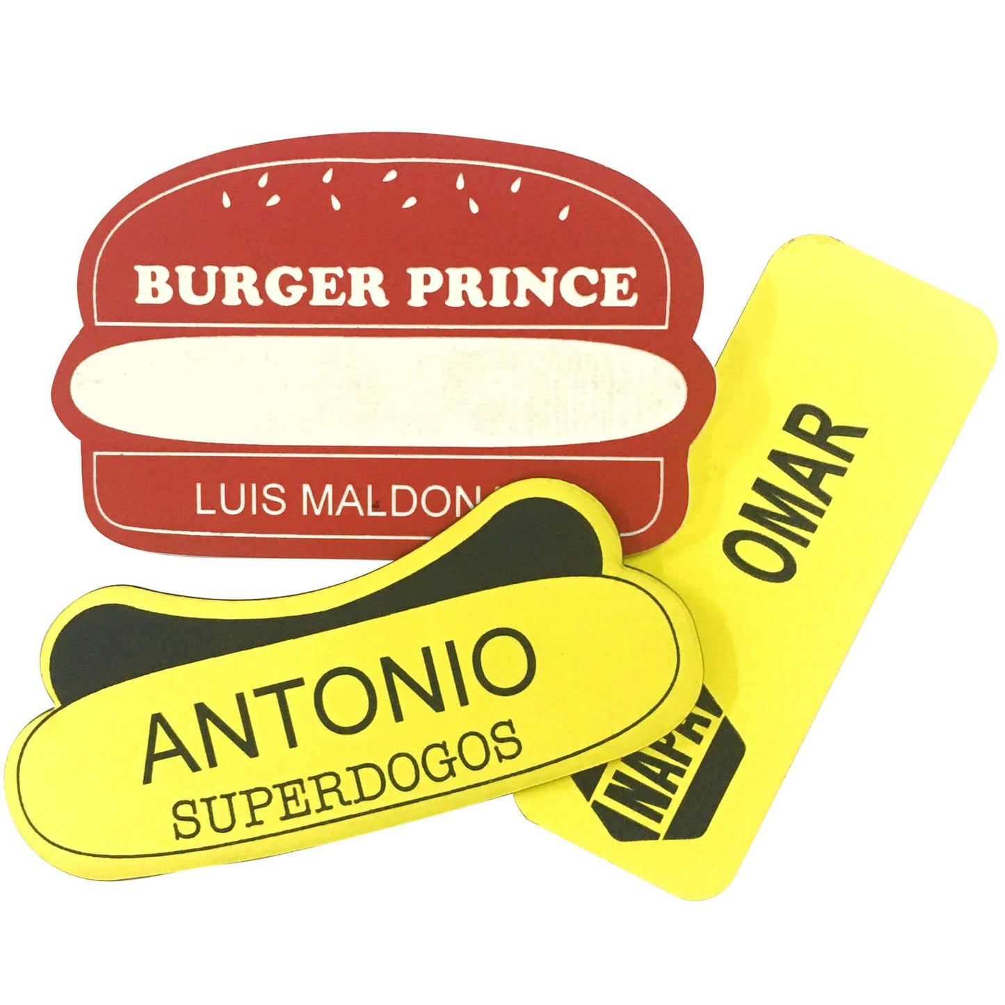 Trofeo GAF400. Gafetes de plástico rígido-[product_type - El Número UNO