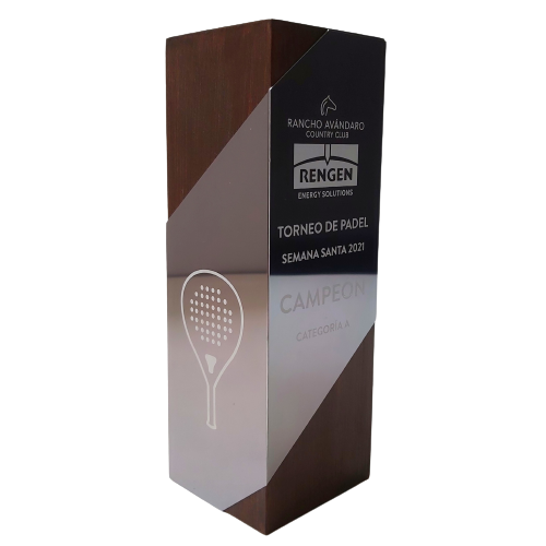 DTT103. Trofeo de Madera - El Número UNO