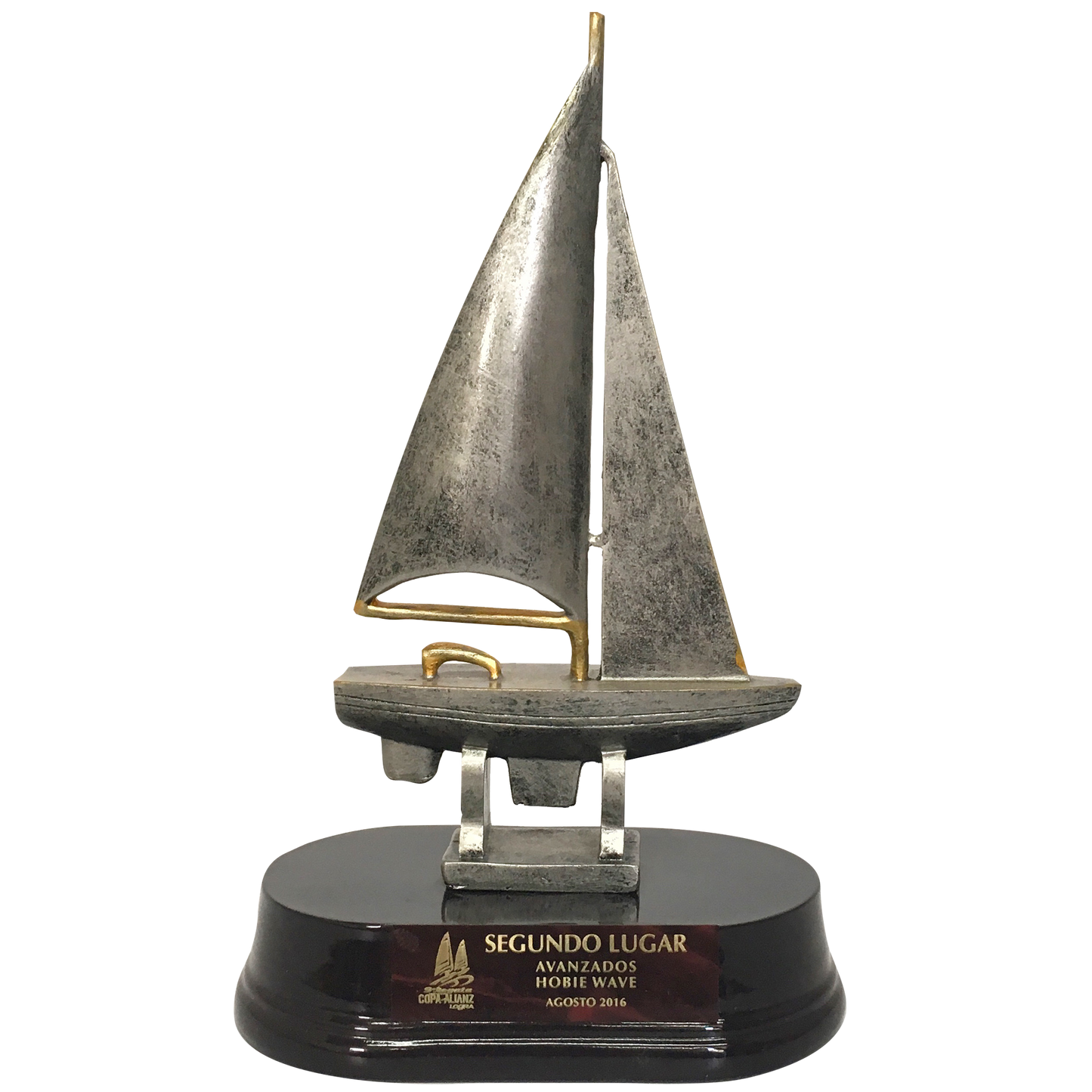 VEL228. Estatuilla Vela Resina - El Número UNO