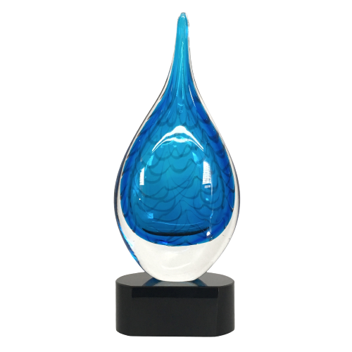 ADL100. Gota de Lluvia Arte 100% Cristal