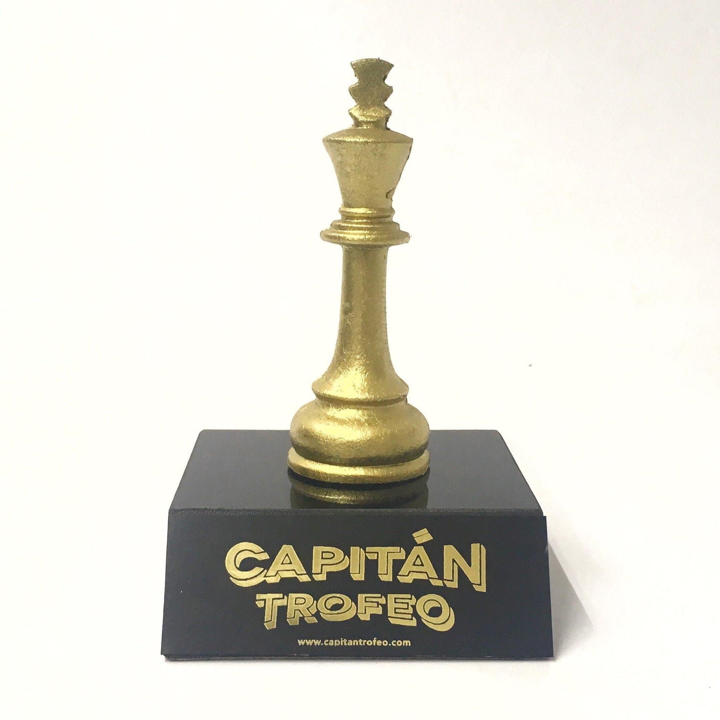 Ajedrez Dorado Economy Class - 15cm - Capitán Trofeo