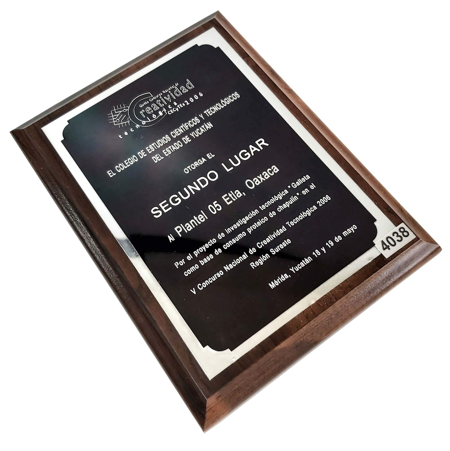 Trofeo RPA200. Reconocimiento-[product_type - El Número UNO