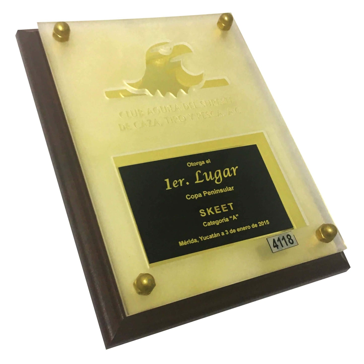 Trofeo RPA303. Reconocimiento-[product_type - El Número UNO