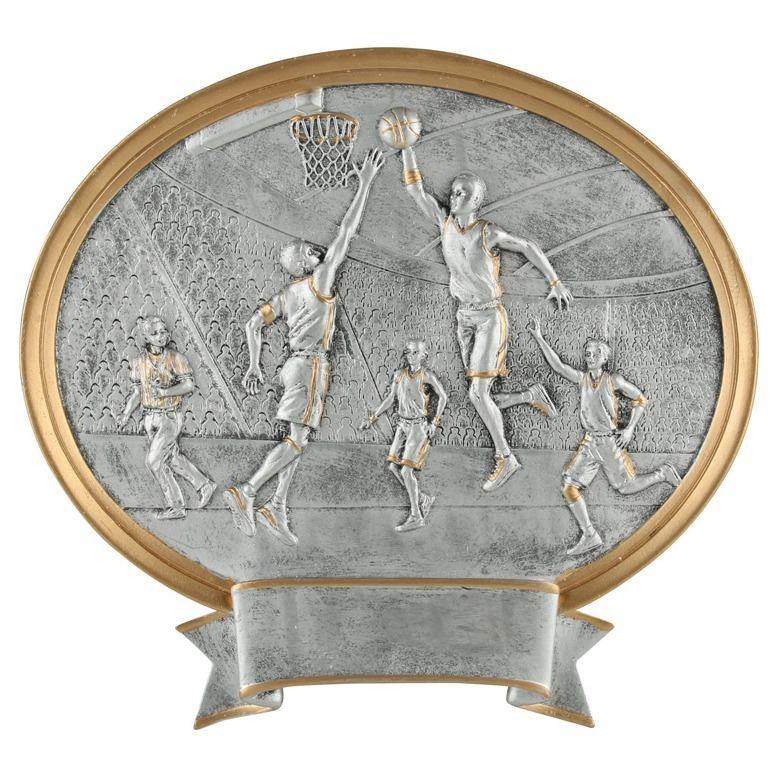 TBA350. Básquetol Plato Resina - El Número UNO