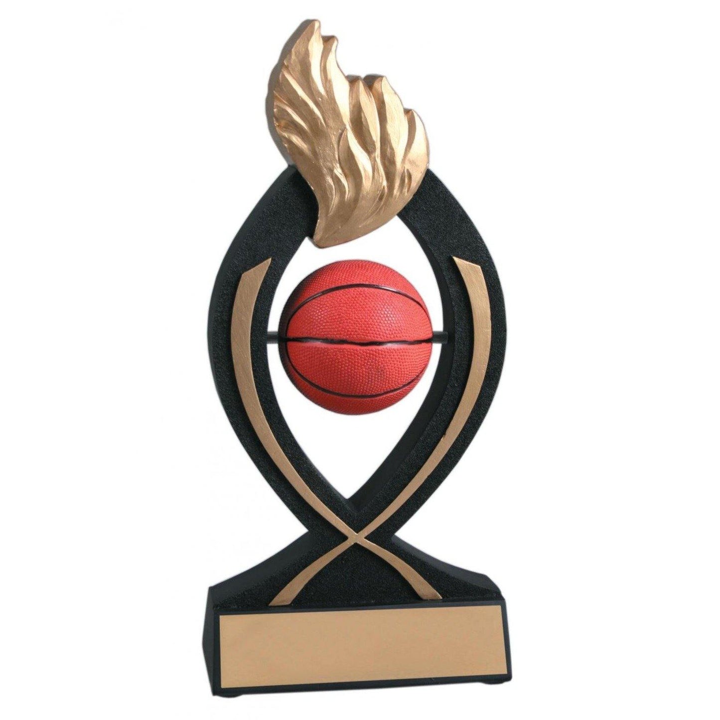 TBA551. Trofeo Básquetbol Resina - El Número UNO