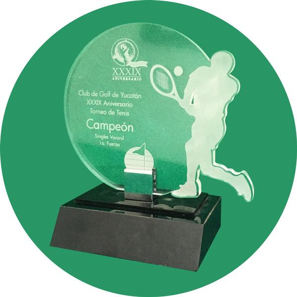 TTE410. Trofeo de Tenis y Pádel - Capitán Trofeo