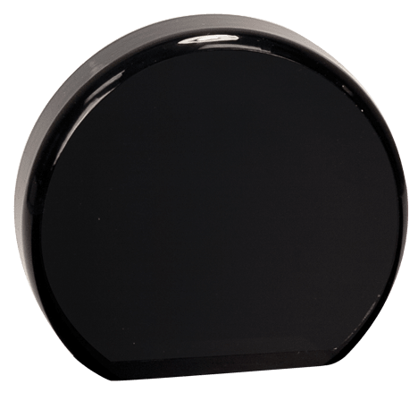 Black 3 1/2" Acrylic Circle