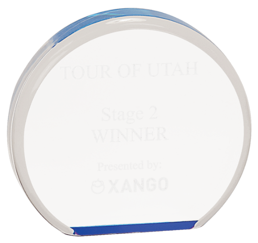 Blue 4 1/2" Acrylic Circle