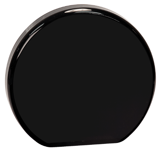 Black 5 1/2" Acrylic Circle