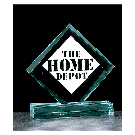 5" x 5 7/8" Diamond Series Jade Acrylic