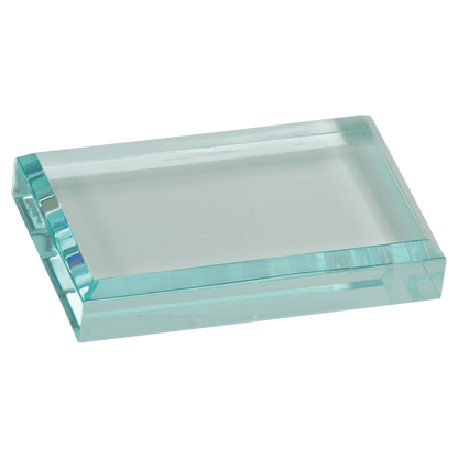 Jade 4" x 2 1/2" Acrylic Paperweight