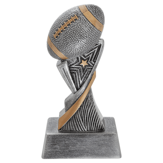 6" Football Aspire Resin