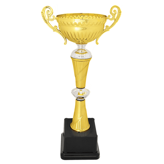 12" Gold/Silver Completed Metal Cup Trophy