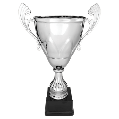 Silver 15" Completed Metal Cup on Plastic Base