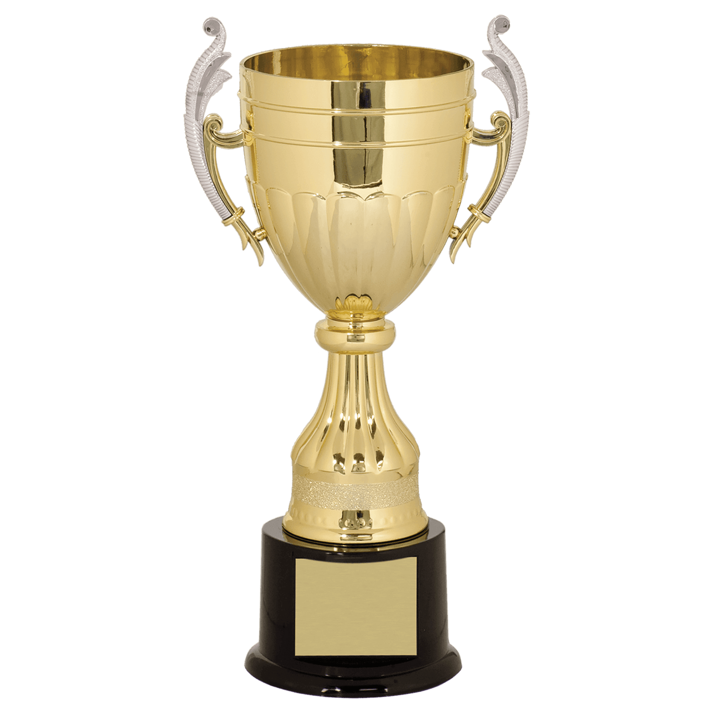 11" Gold/Silver Plastic Completed Cup Trophy