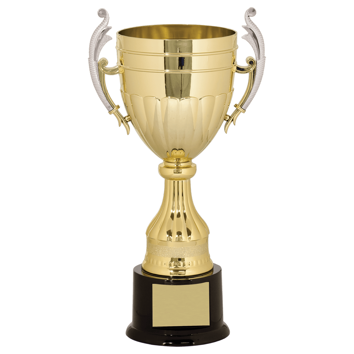 13" Gold/Silver Plastic Completed Cup Trophy