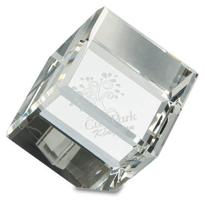 3" 2 3" x 3" Crystal Cube