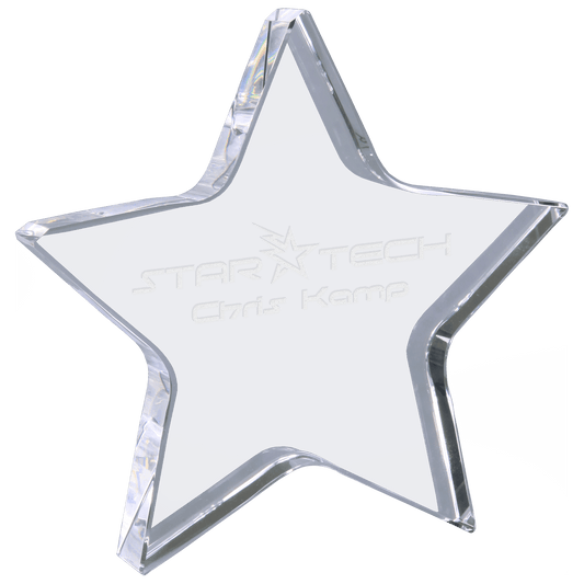 5" x 5" Crystal Star
