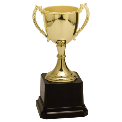 Gold 6 3/4" Completed Zinc Cup Trophy