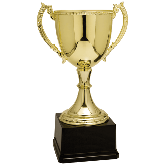 Gold 16 3/4" Completed Zinc Cup Trophy