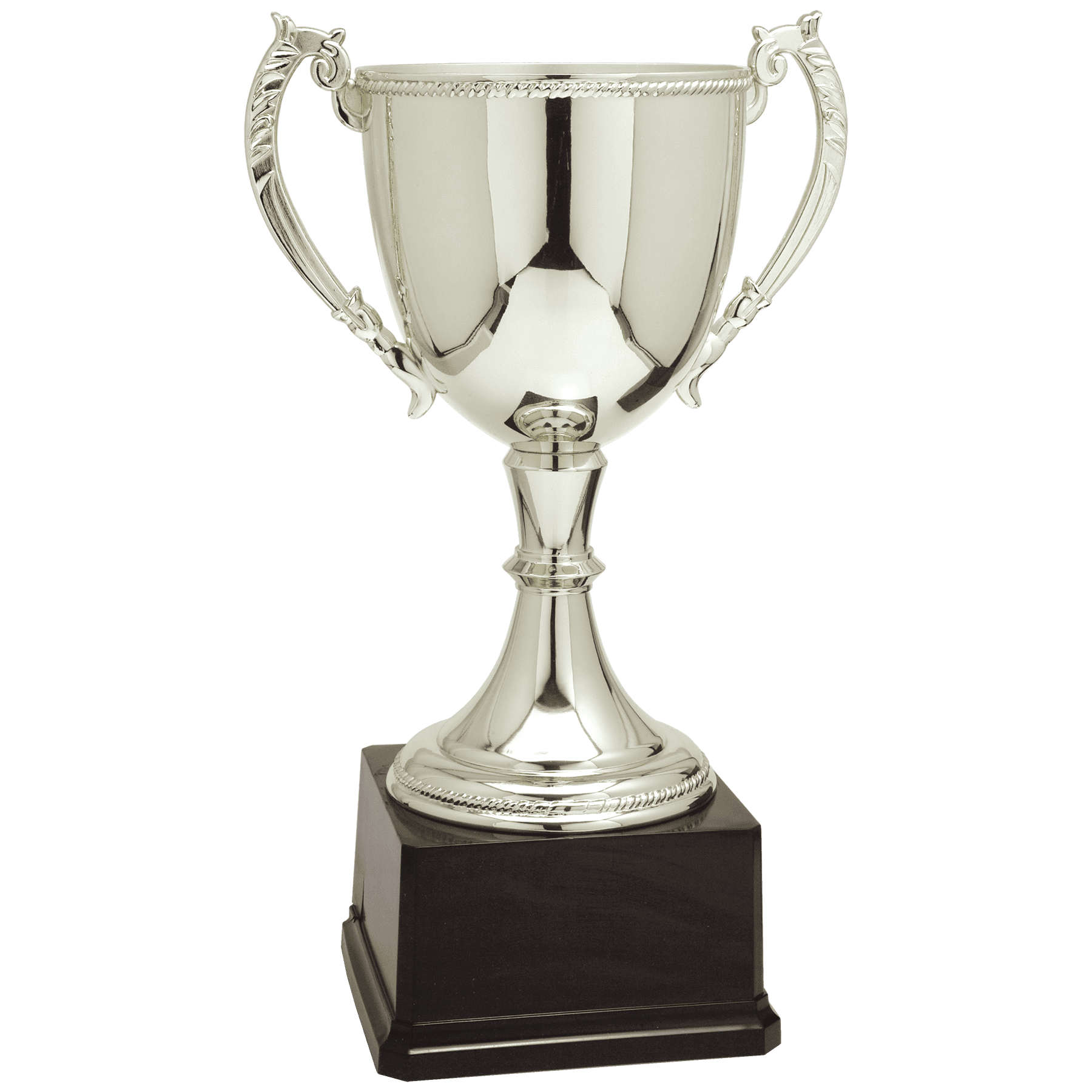 Silver 16 3/4" Completed Zinc Cup Trophy