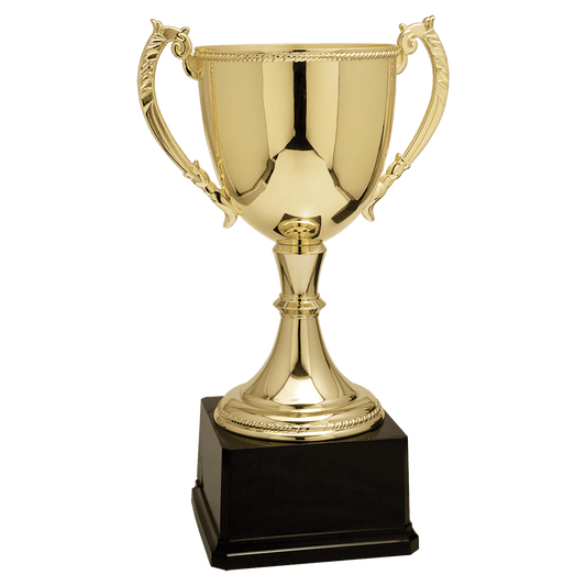 Gold 18 1/4" Completed Zinc Cup Trophy