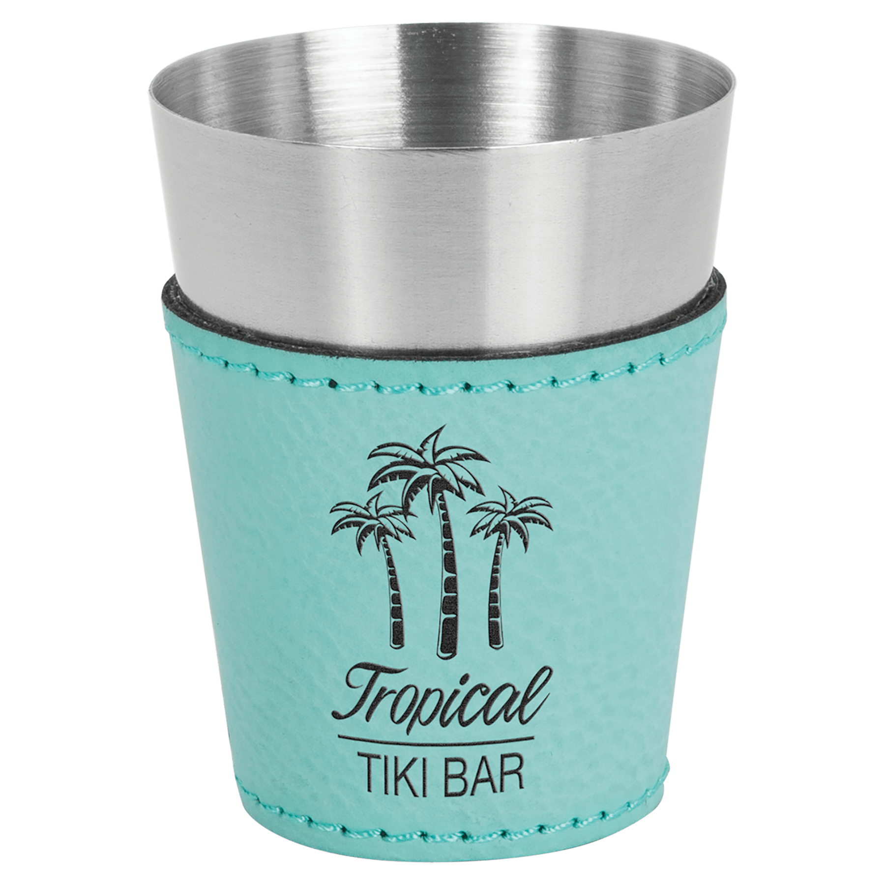 Teal Stainless Steel 2 oz. Shot Glass