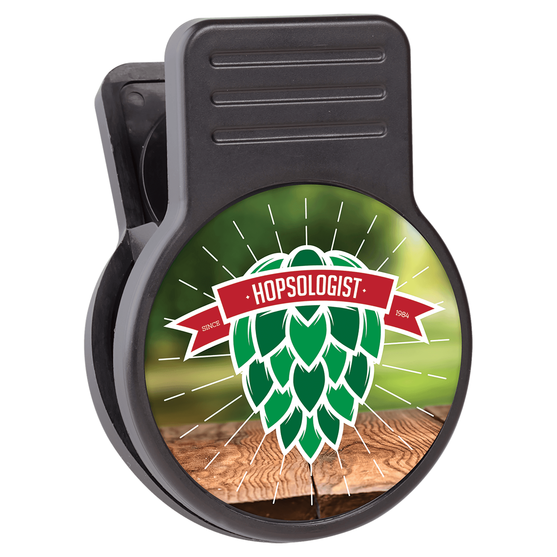 Magnetic Chip Clip with Bottle Opener and 2" Insert Area/Insert Not Included