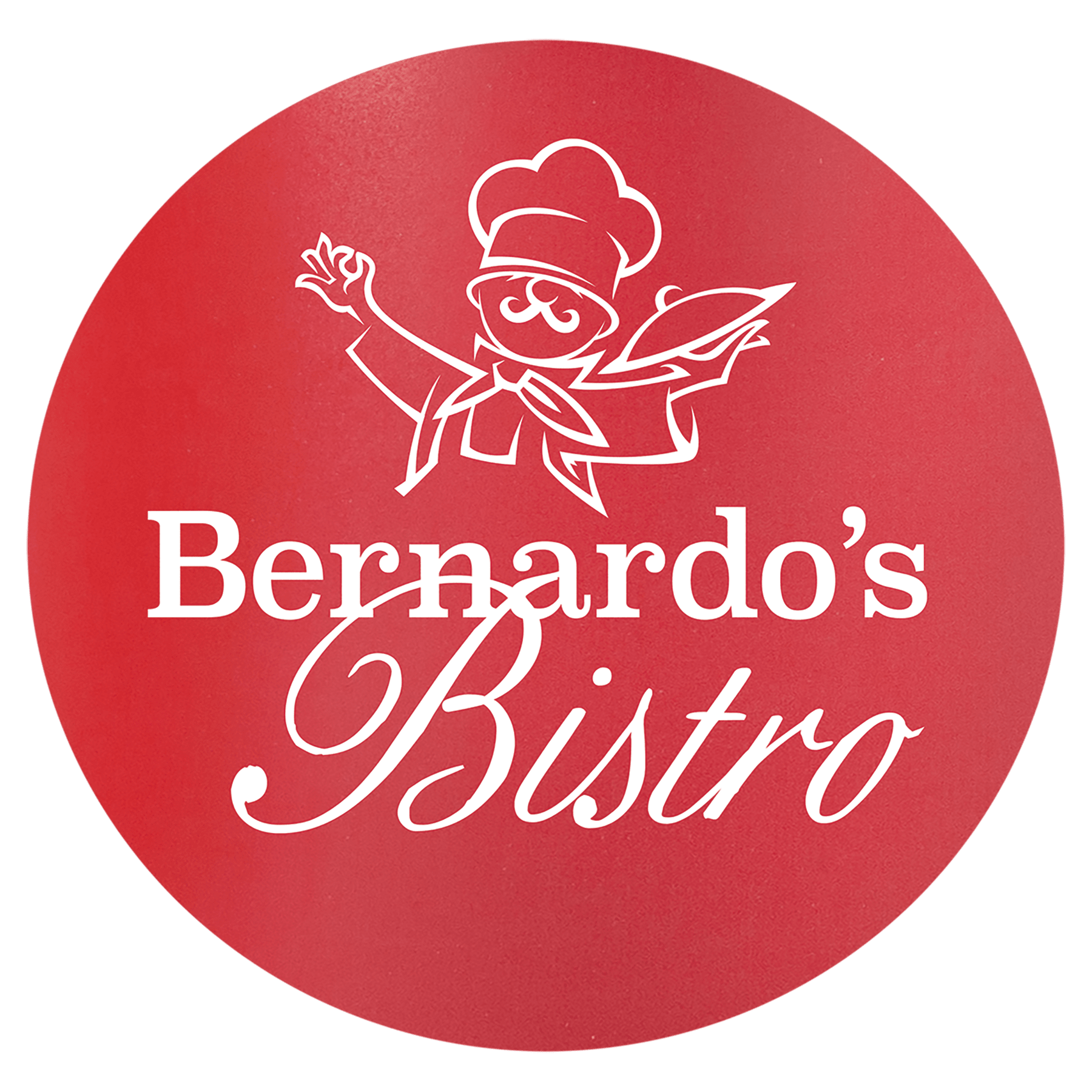 Red White 3 3/4" Round Silicone Coaster