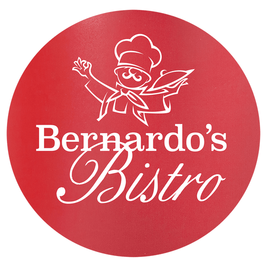 Red White 3 3/4" Round Silicone Coaster