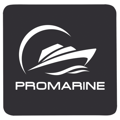 Black White 3 3/4" x 3 3/4" Square Silicone Coaster