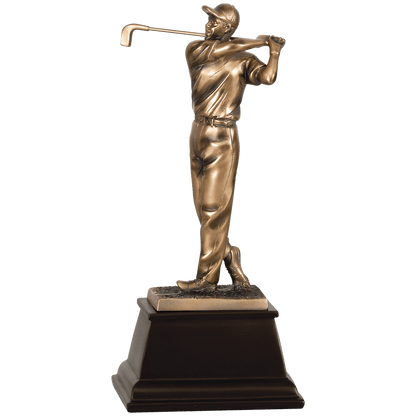 Bronze 2 13" Male Golf Resin Award