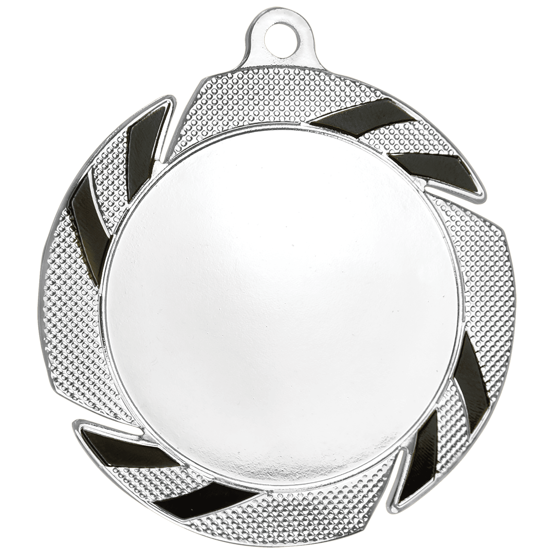 Silver/Black 2 3/4" 2" Insert Medal Holder