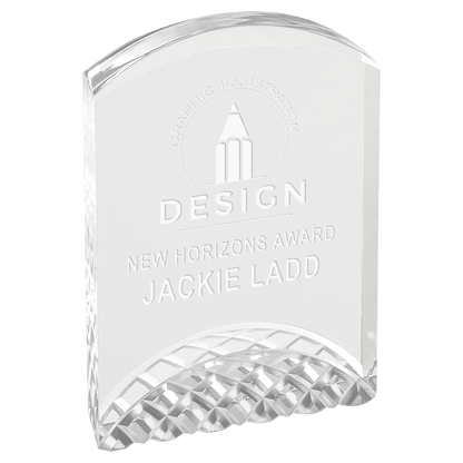 Silver 5" Horizon Acrylic