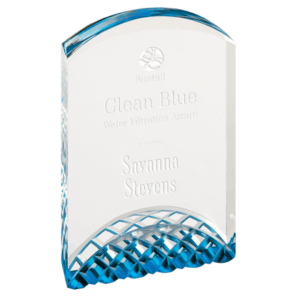 Blue 6" Horizon Acrylic