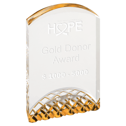 Gold 6" Horizon Acrylic