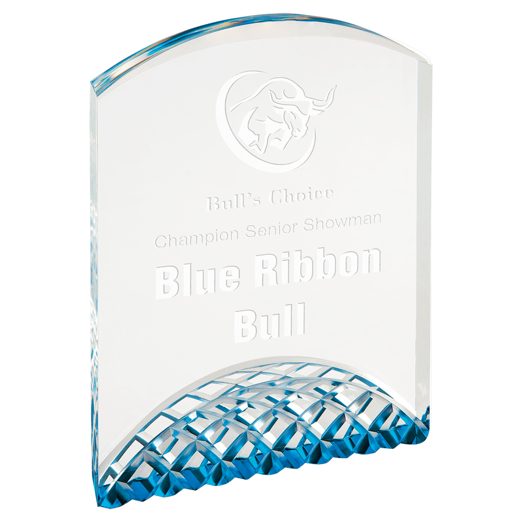 Blue 7" Horizon Acrylic