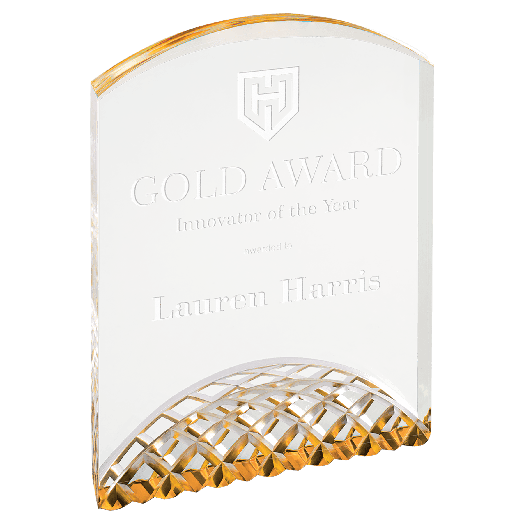 Gold 7" Horizon Acrylic