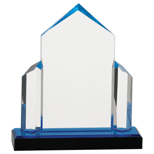 Blue 7" x 8" Jewel Post Impress Acrylic