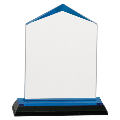 Blue 3 1/2" x 5 1/2" Jewel Impress Acrylic